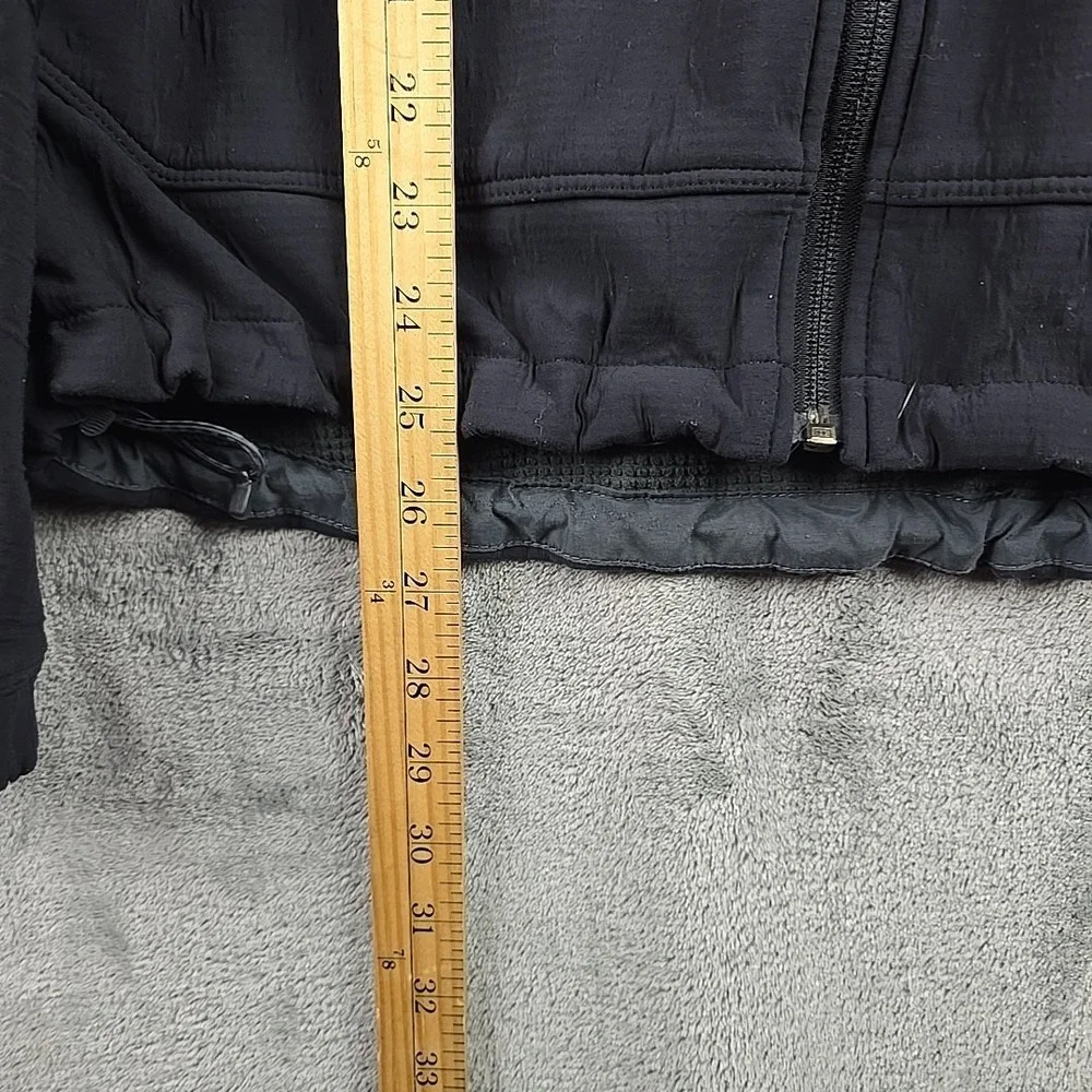 The North Face Apex Softshell Jacket Mens Size Medium‎ Black Full Zip Hiking